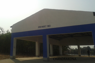 Open Market Shed,Chandrakona Krishak Bazar
